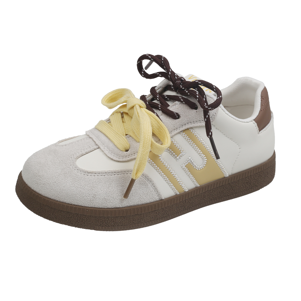 Низкие кроссовки для детей и подростков с амортизацией, износостойкие и противоударные Peter pan, бежевый/желтый
Низкие кроссовки для детей и подростков с амортизацией, износостойкие и противоударные Peter pan, бежевый/желтый