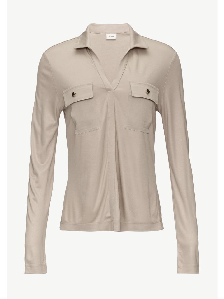 Футболка sOliver BLACK LABEL langarm, бежевый
Футболка sOliver BLACK LABEL langarm, бежевый