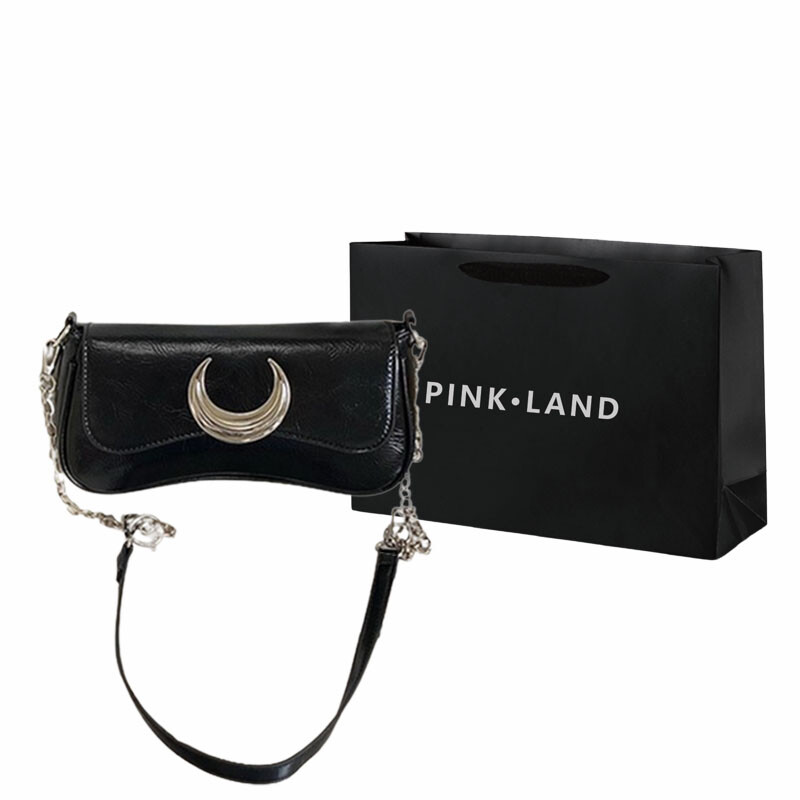 Женская сумка через плечо Pink·Land, Черный
Женская сумка через плечо Pink·Land, Черный