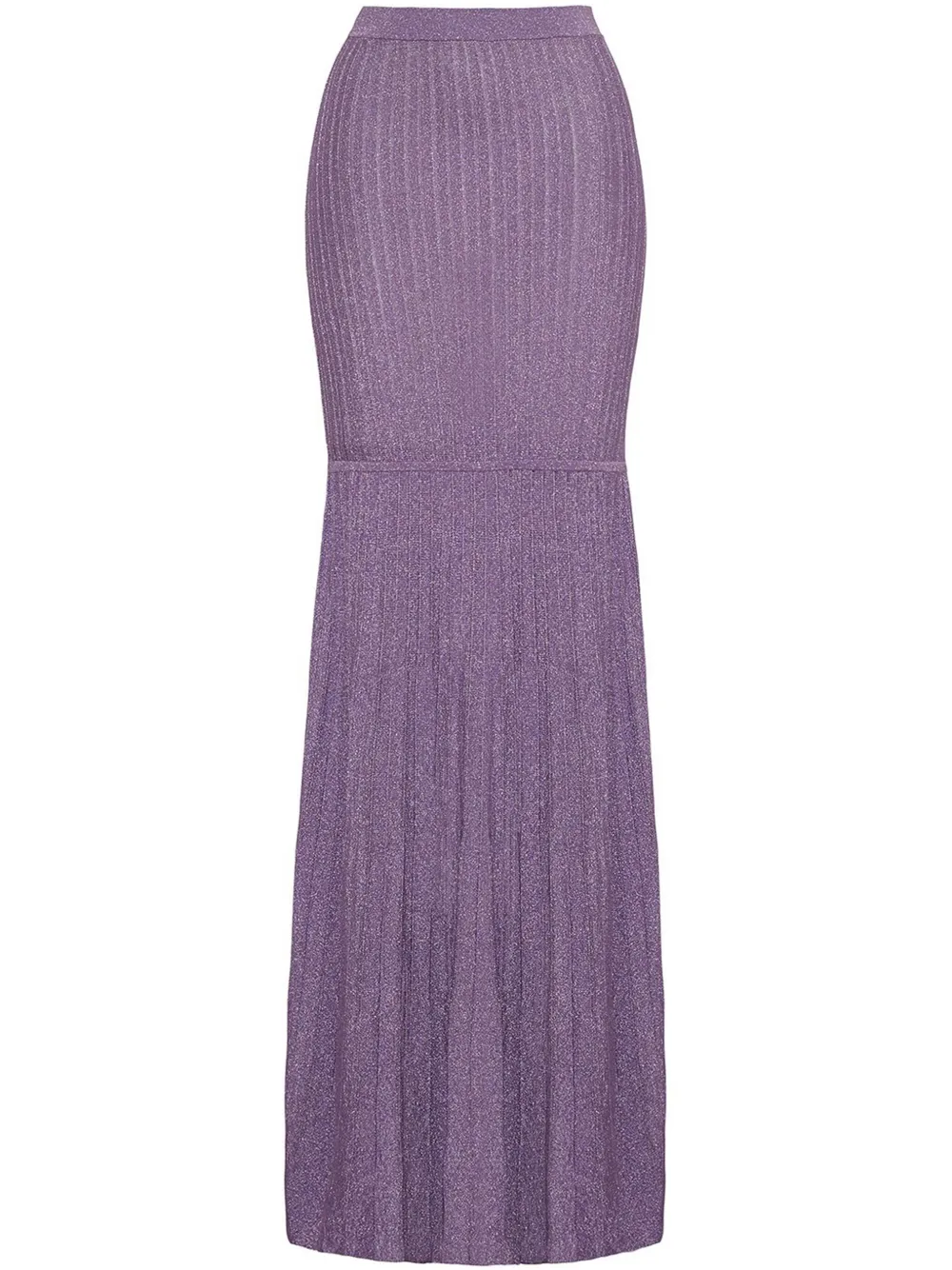 Трикотажная юбка макси Adam Lippes, фиолетовый 
Трикотажная юбка макси Adam Lippes, фиолетовый