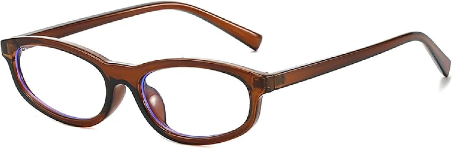 Модные маленькие солнцезащитные очки «кошачий глаз» для женщин, ретро, желто-синие, с защитой от УФ-излучения UV400, трендовые солнцезащитные очки для мужчин TKKTLLT, Brown Clear
Модные маленькие солнцезащитные очки «кошачий глаз» для женщин, ретро, желто-синие, с защитой от УФ-излучения UV400, трендовые солнцезащитные очки для мужчин TKKTLLT, Brown Clear