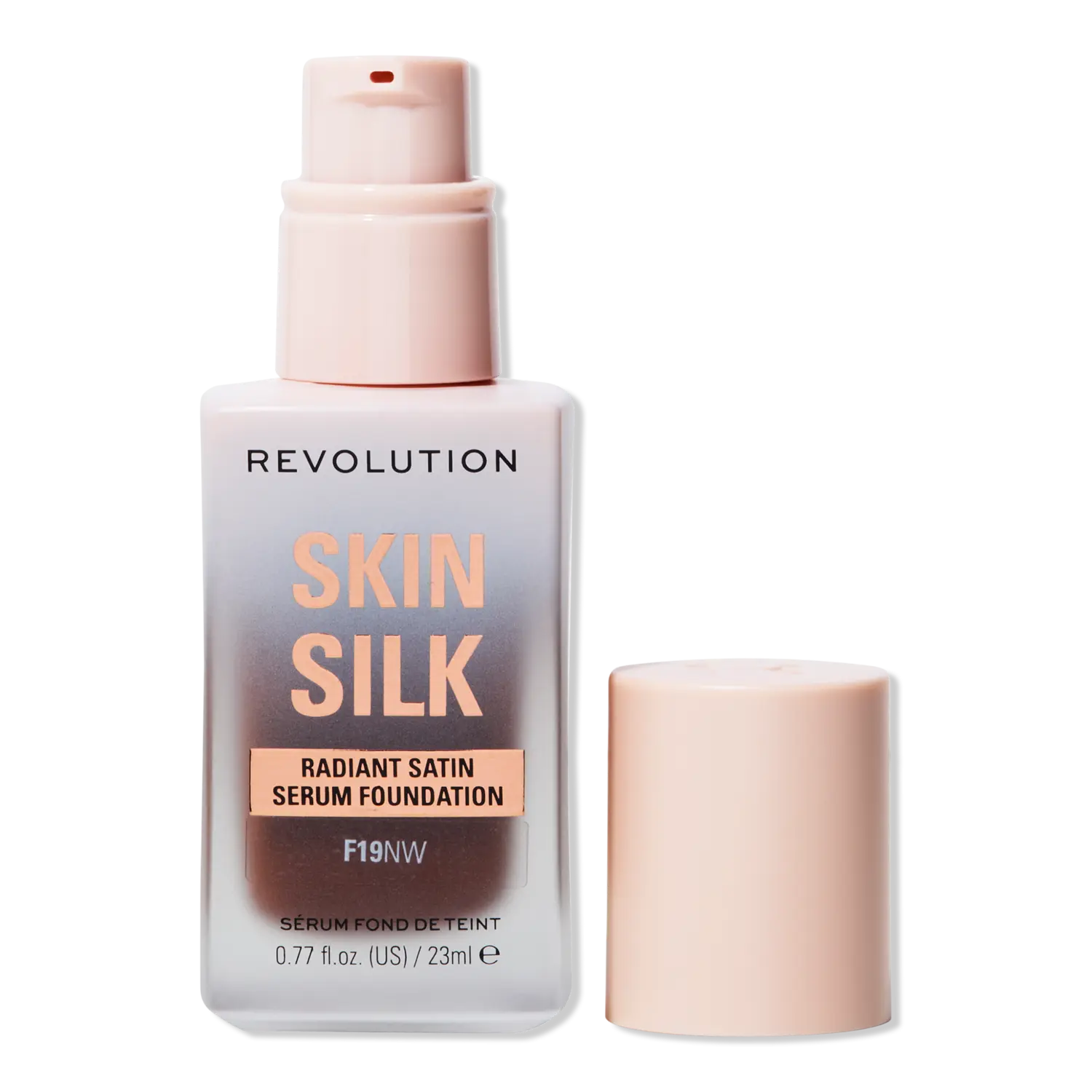 Тональный крем-сыворотка Skin Silk Revolution Beauty, F19NW (Deep skin tone, neutral-warm undertone)
Тональный крем-сыворотка Skin Silk Revolution Beauty, F19NW (Deep skin tone, neutral-warm undertone)