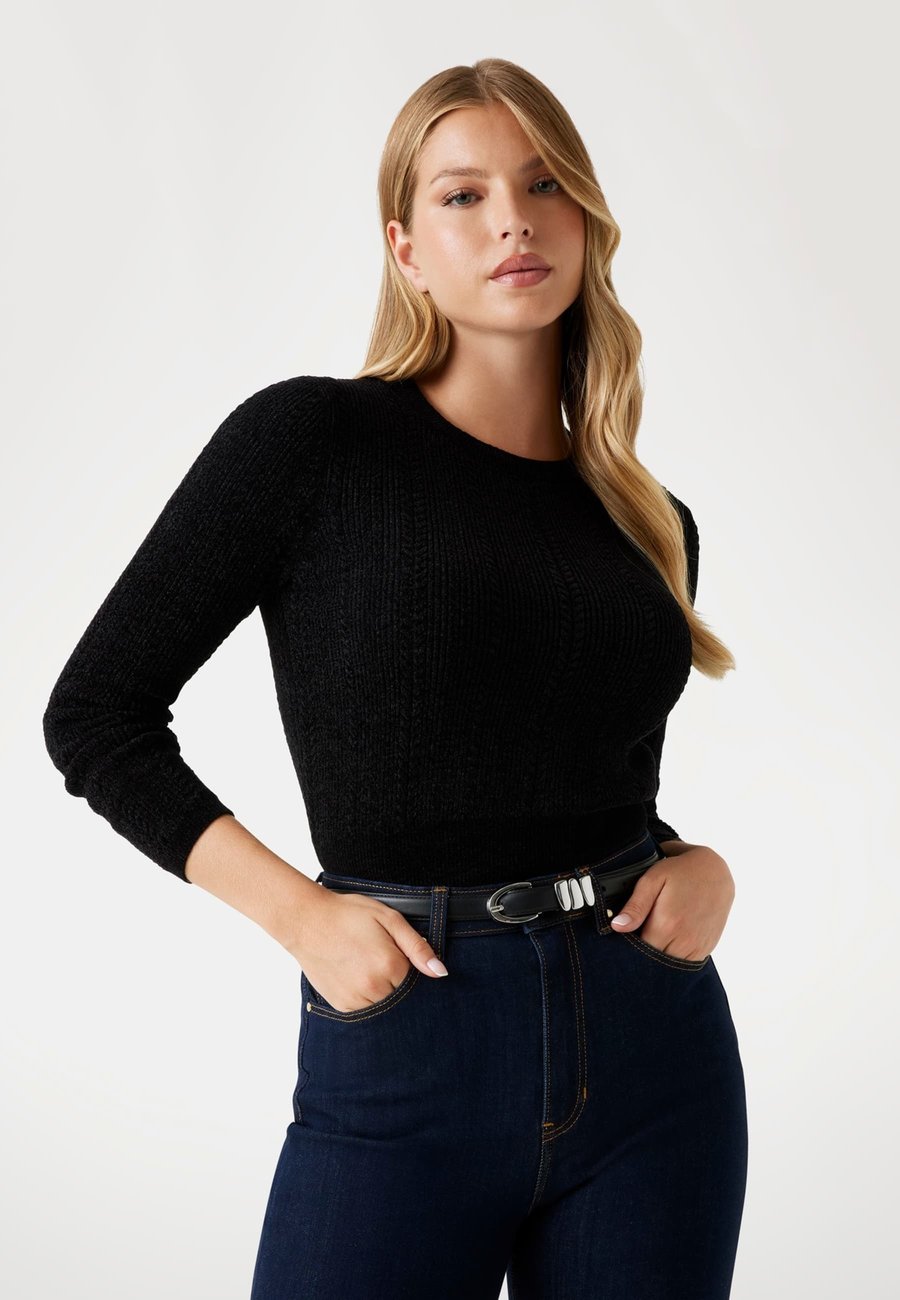 Джемпер Guess KURZER ZOPF, Schwarz/Black
Джемпер Guess KURZER ZOPF, Schwarz/Black