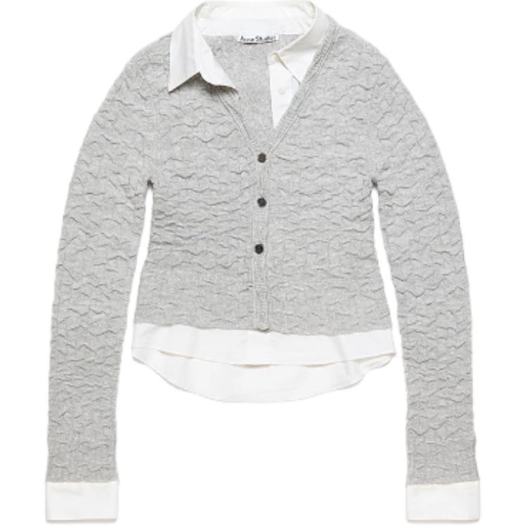 Женский топ FW24 Light Gray Acne Studios, светло-серый
Женский топ FW24 Light Gray Acne Studios, светло-серый