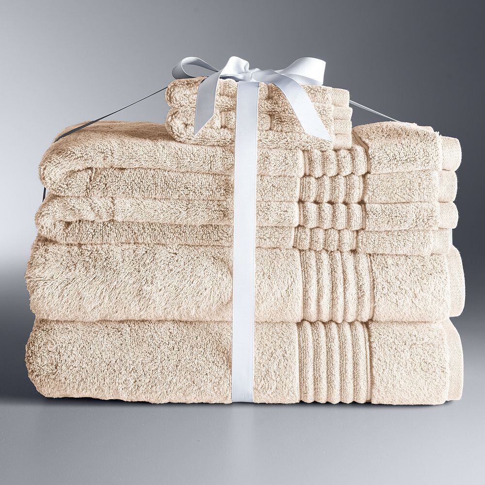 Набор банных полотенец Simply Vera Vera Wang Signature из 6 предметов, цвет Linen
Набор банных полотенец Simply Vera Vera Wang Signature из 6 предметов, цвет Linen