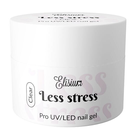 Строительный гель, прозрачный, 40 мл Elisium, Less Stress Builder Gel
Строительный гель, прозрачный, 40 мл Elisium, Less Stress Builder Gel