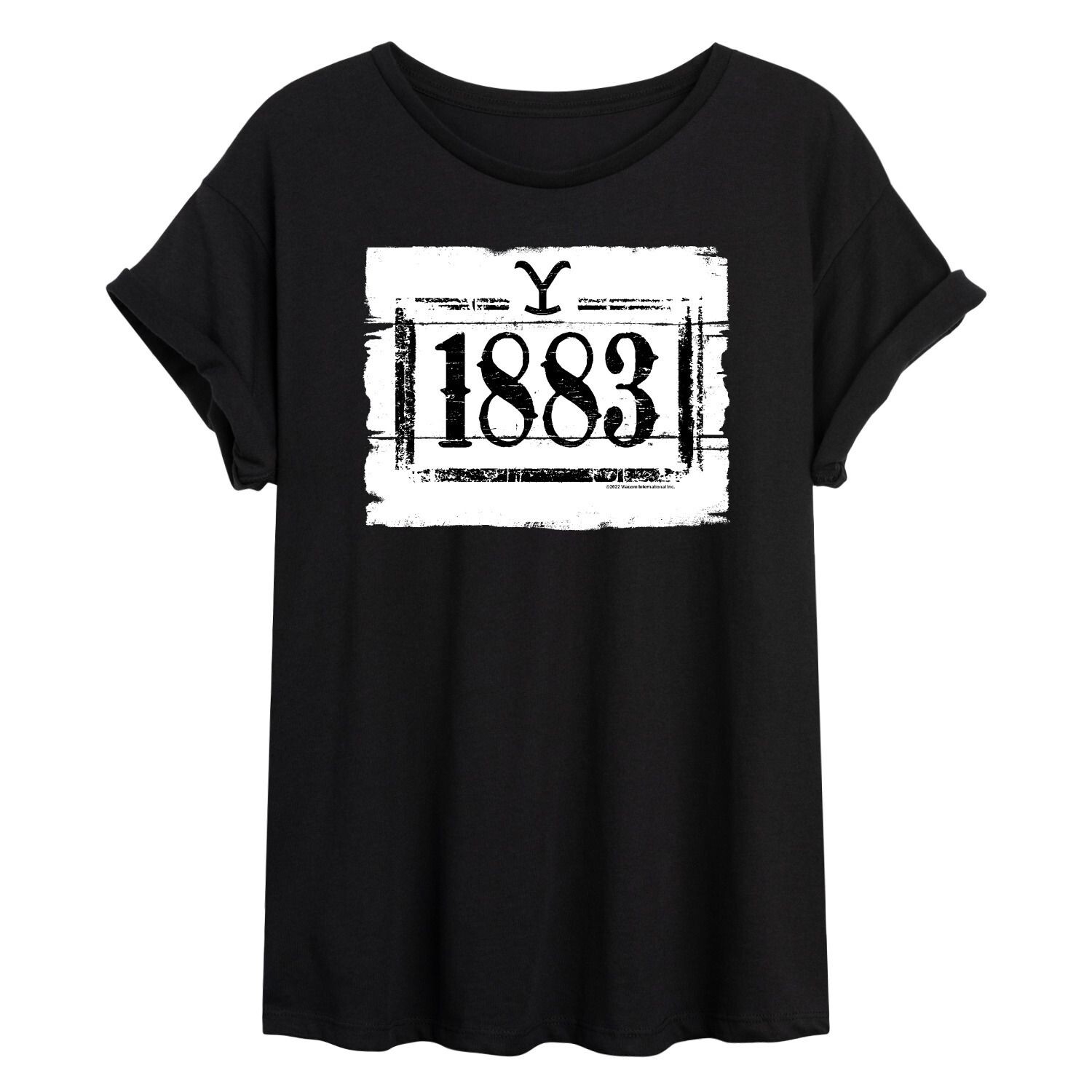 Детская струящаяся футболка с деревянным логотипом 1883 Licensed Character, черный
Детская струящаяся футболка с деревянным логотипом 1883 Licensed Character, черный