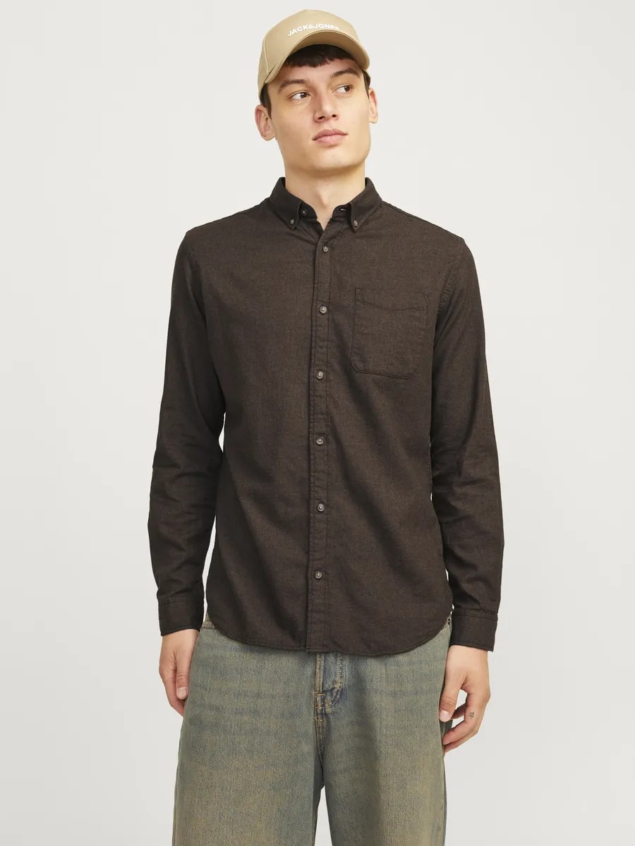 Рубашка с длинными рукавами Jack & Jones "JJECLASSIC MELANGE SHIRT LS SN", цвет Mulch
Рубашка с длинными рукавами Jack & Jones "JJECLASSIC MELANGE SHIRT LS SN", цвет Mulch