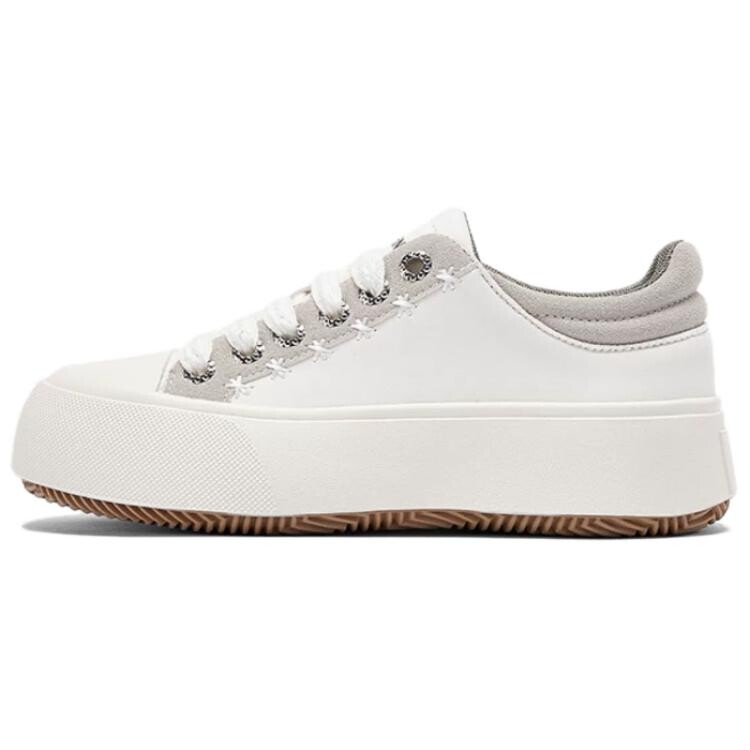 Кеды DAPHNE Skateboard Shoes Women's Low-Top, белый 
Кеды DAPHNE Skateboard Shoes Women's Low-Top, белый