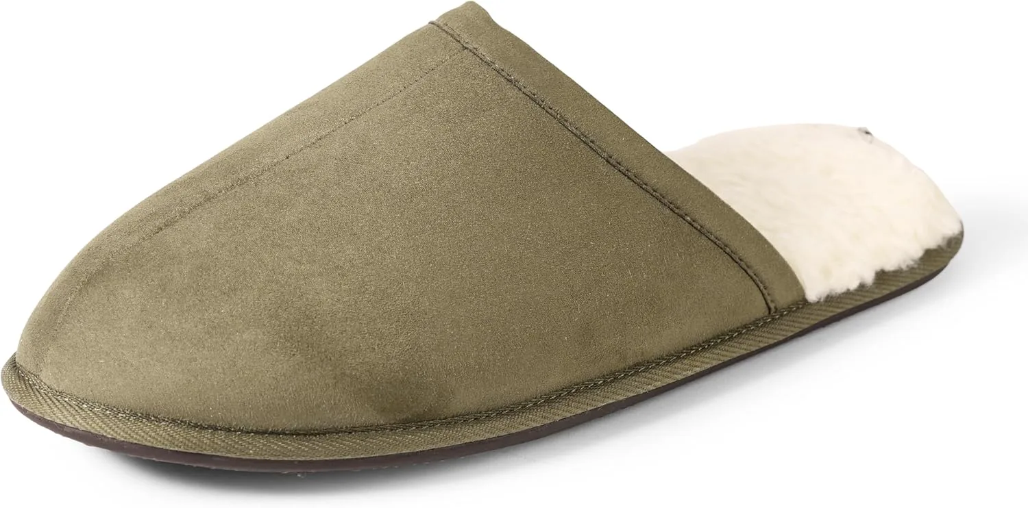 Уютные тапочки Amazon Essentials, домашняя обувь для мужчин, темно-оливковый
Уютные тапочки Amazon Essentials, домашняя обувь для мужчин, темно-оливковый