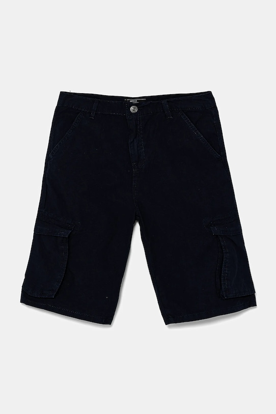 Хлопковые детские шорты Guess, темно-синий
Хлопковые детские шорты Guess, темно-синий