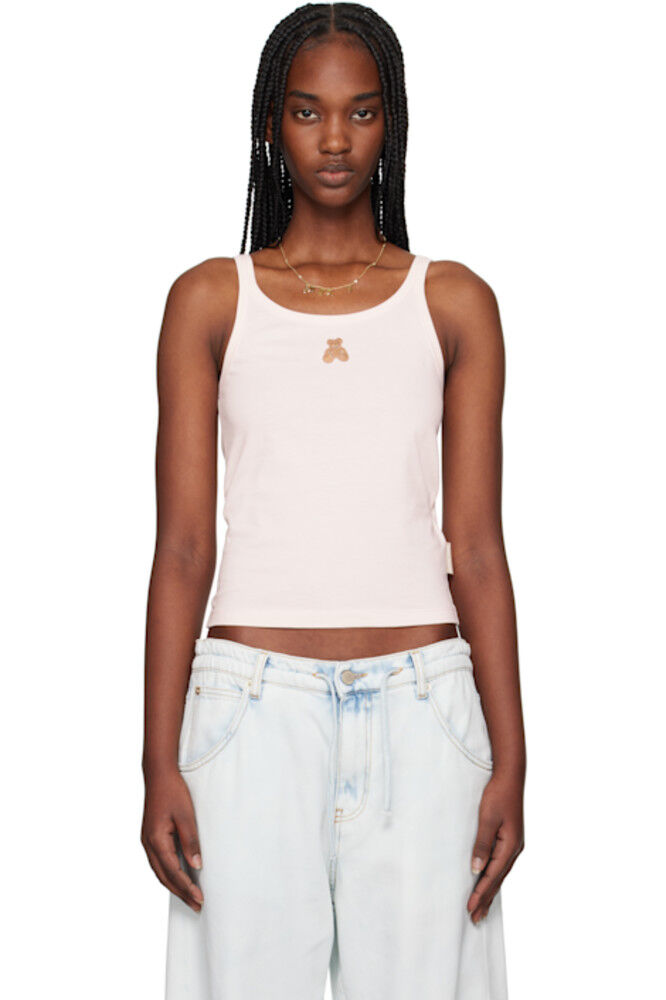 Розовый топ «Bear in Mind» Palm Angels
Розовый топ «Bear in Mind» Palm Angels