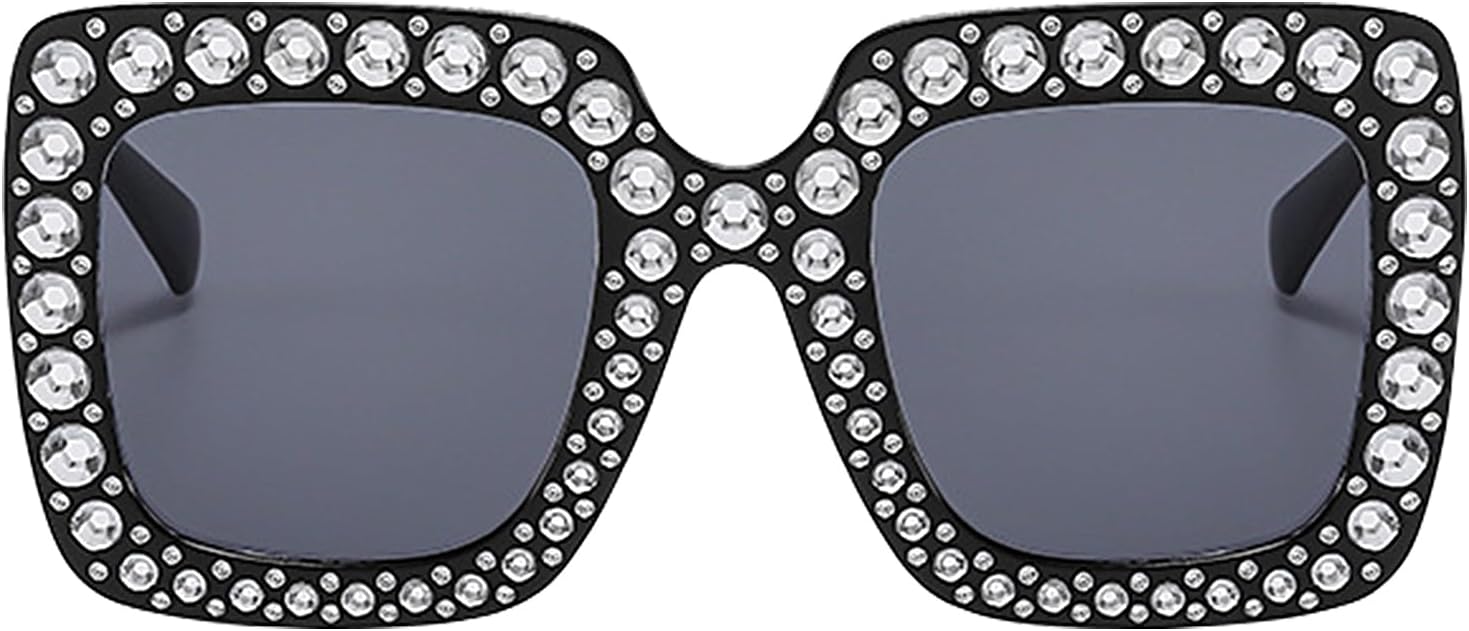 Солнцезащитные очки со стразами | Блестящие солнцезащитные очки - Модные солнцезащитные очки для женщин, большие квадратные солнцезащитные очки с блестками, Летние Generic, Black
Солнцезащитные очки со стразами | Блестящие солнцезащитные очки - Модные солнцезащитные очки для женщин, большие квадратные солнцезащитные очки с блестками, Летние Generic, Black