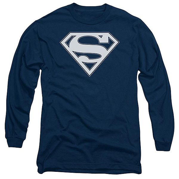 Футболка с длинным рукавом Superman navy & white shield Licensed Character
Футболка с длинным рукавом Superman navy & white shield Licensed Character