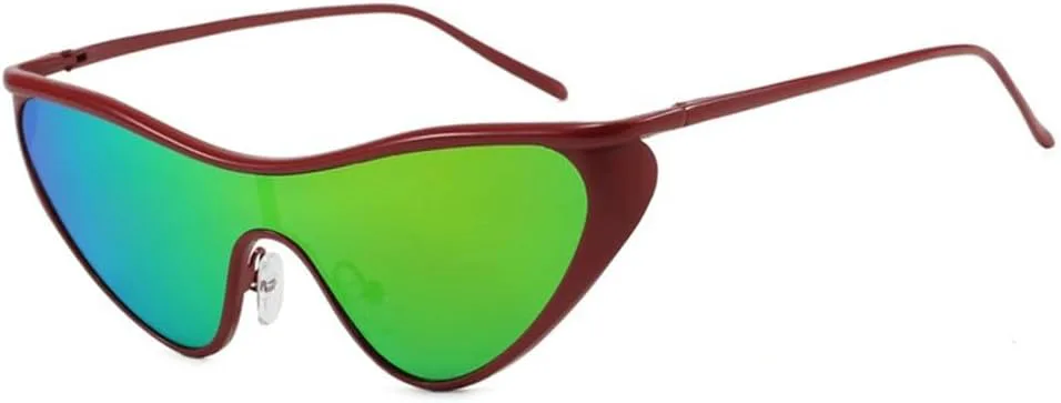 Солнцезащитные очки в стиле стрит-хип-хоп с крупной треугольной оправой «кошачий глаз», подчеркивающие индивидуальность, с защитой от УФ-излучения, унисекс KTUCN, Red
Солнцезащитные очки в стиле стрит-хип-хоп с крупной треугольной оправой «кошачий глаз», подчеркивающие индивидуальность, с защитой от УФ-излучения, унисекс KTUCN, Red