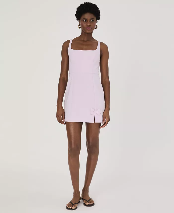 Женское мини-платье Whisper с тонкими бретелями и бантом French Connection, розовый
Женское мини-платье Whisper с тонкими бретелями и бантом French Connection, розовый