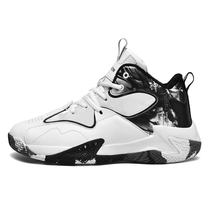 Амортизирующие нескользящие износостойкие термостойкие высокие баскетбольные кроссовки Unisex HEIWEILU, белый черный fleece-lined
Амортизирующие нескользящие износостойкие термостойкие высокие баскетбольные кроссовки Unisex HEIWEILU, белый черный fleece-lined