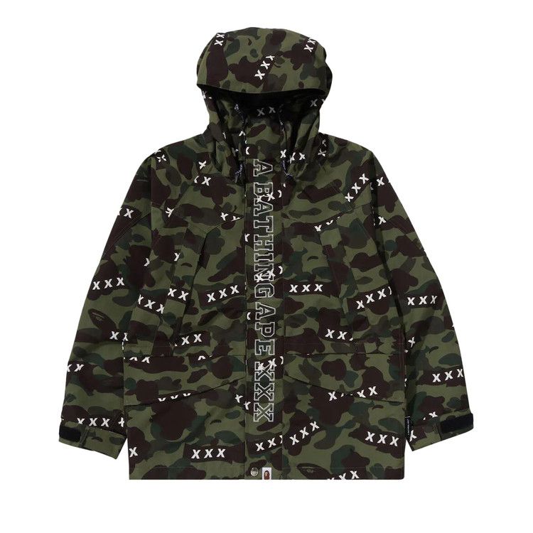 Куртка BAPE x GOD SELECTION XXX Snowboard Jacket, Green
Куртка BAPE x GOD SELECTION XXX Snowboard Jacket, Green