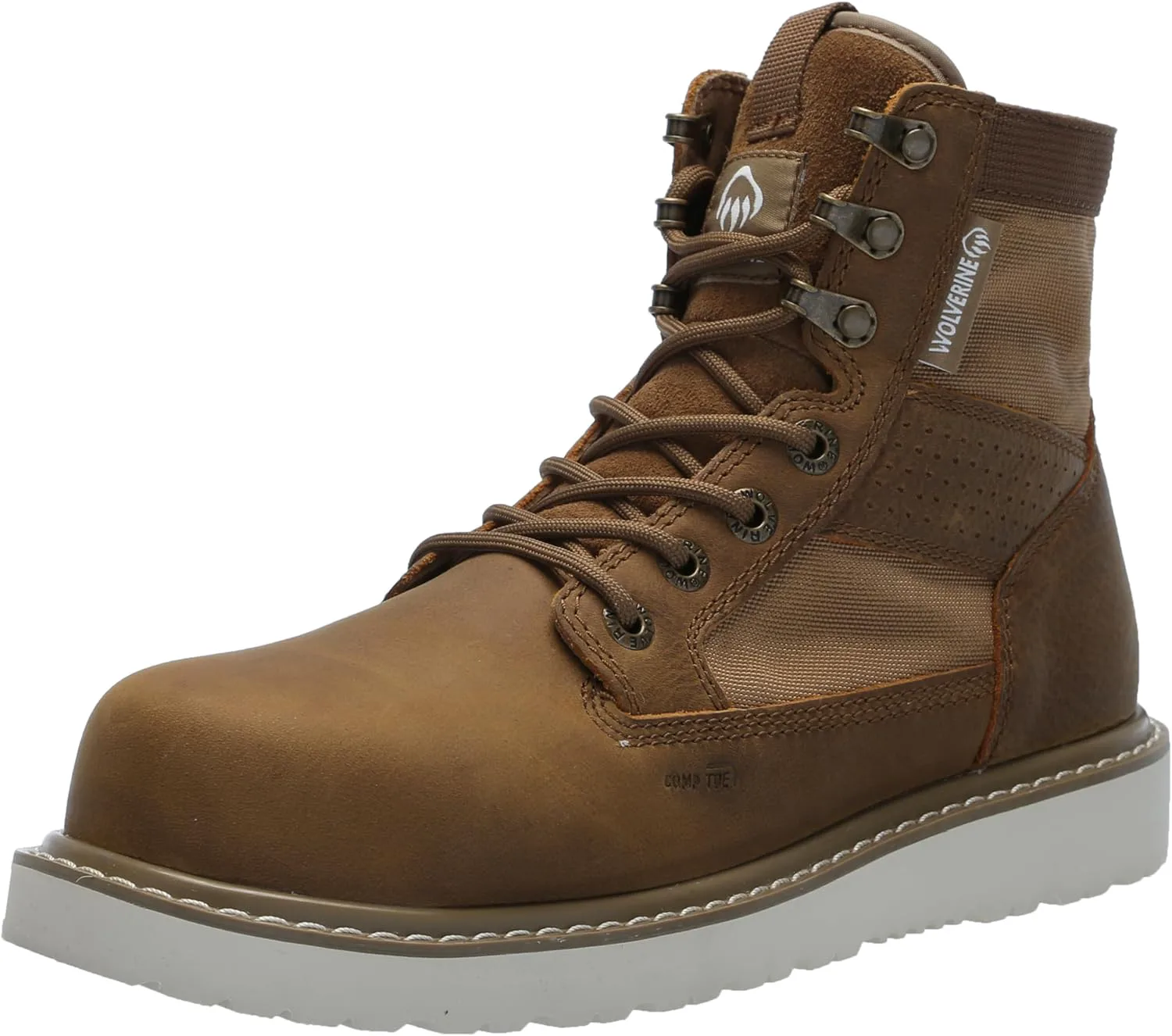 Мужские ботинки Wolverine Trade Wedge, без подкладки, из канвы, с композитным носком, 6 дюймов
Мужские ботинки Wolverine Trade Wedge, без подкладки, из канвы, с композитным носком, 6 дюймов