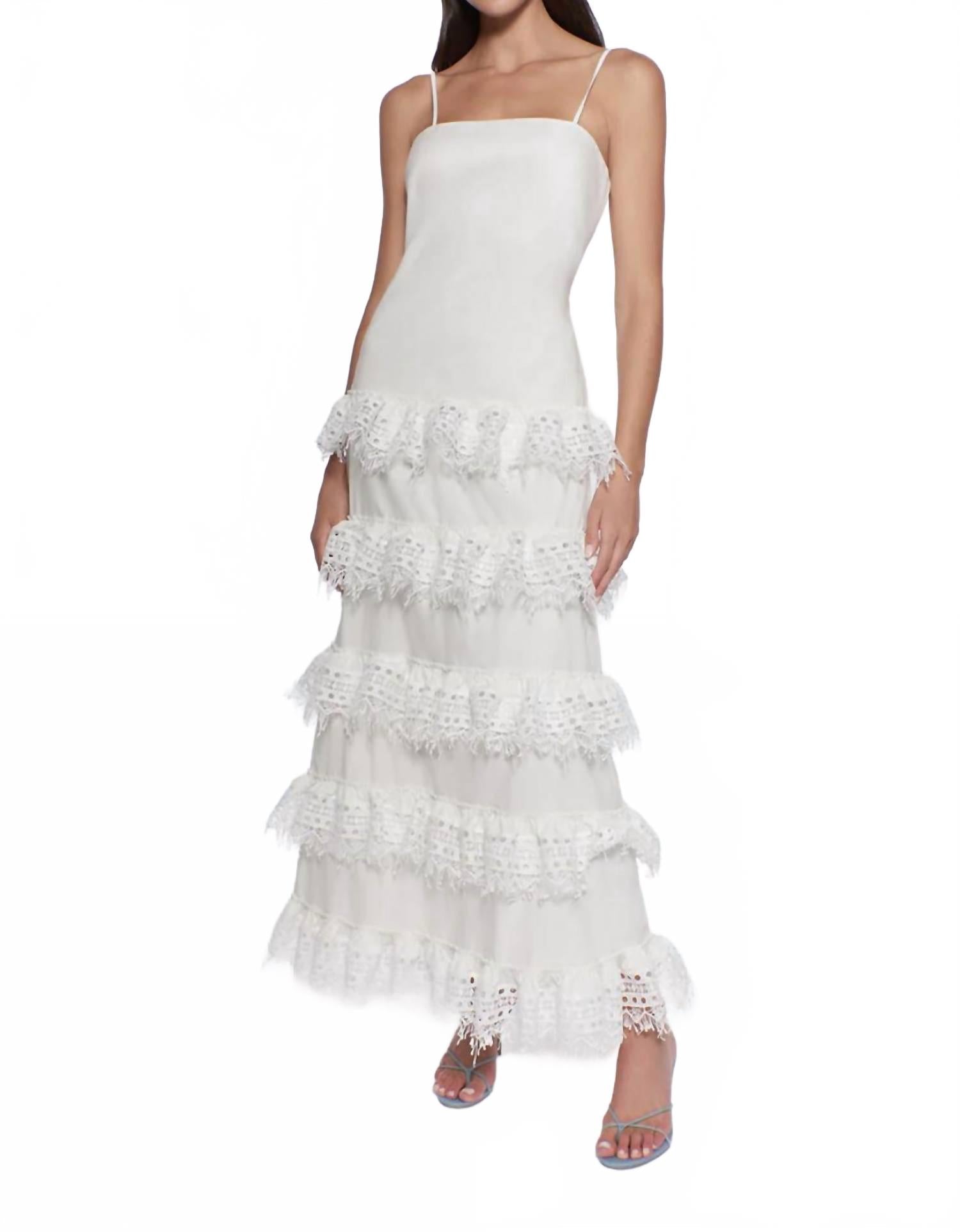 Платье Tessa белое Peixoto
Платье Tessa белое Peixoto