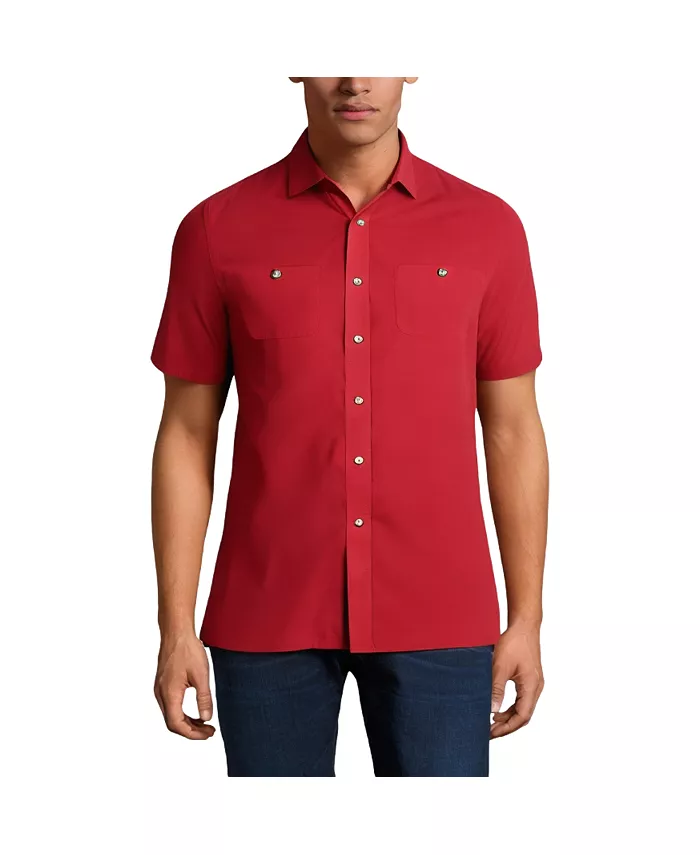 Мужская спортивная рубашка с коротким рукавом и карманом KingSize, красный
Мужская спортивная рубашка с коротким рукавом и карманом KingSize, красный