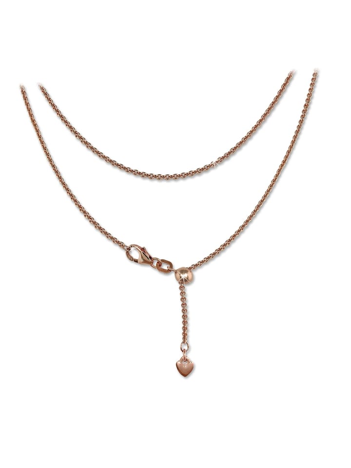 Колье SilberDream в форме сердца из серебра 925 пробы с золотым покрытием (333 проба розового золота), длина около 45 см
Колье SilberDream в форме сердца из серебра 925 пробы с золотым покрытием (333 проба розового золота), длина около 45 см