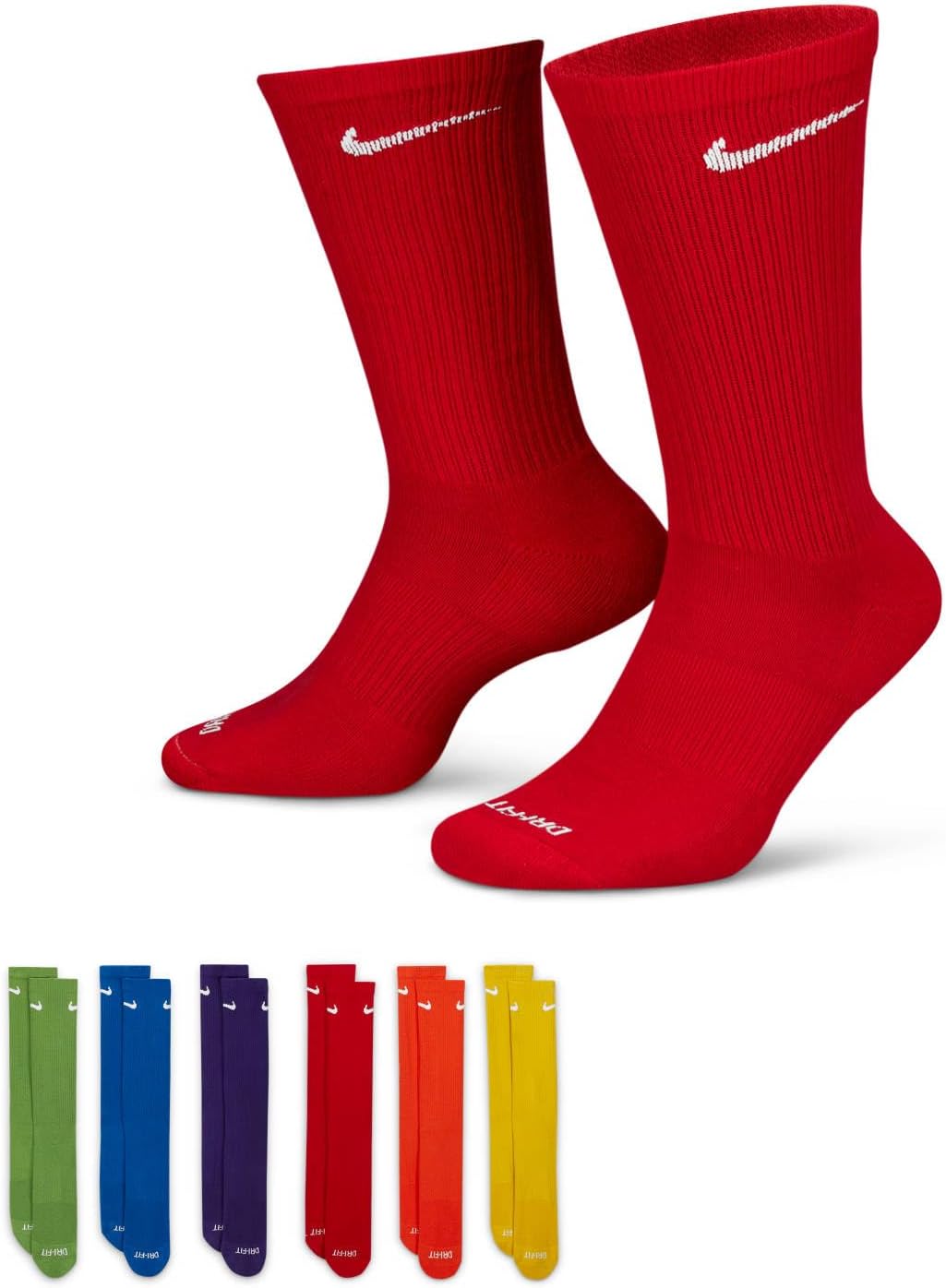 Носки NIKE Performance Cushion Crew с сумкой (6 пар), Assorted Multi. Color
Носки NIKE Performance Cushion Crew с сумкой (6 пар), Assorted Multi. Color