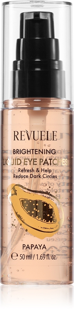 Осветляющие жидкие патчи для глаз с папайей, гелевая маска для устранения темных кругов под глазами Revuele, 50 мл
Осветляющие жидкие патчи для глаз с папайей, гелевая маска для устранения темных кругов под глазами Revuele, 50 мл