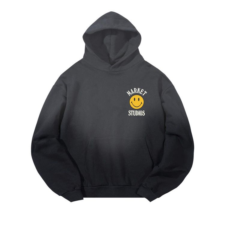 Худи Market Smiley Upside Down Lockup Hoodie, Jet Black
Худи Market Smiley Upside Down Lockup Hoodie, Jet Black