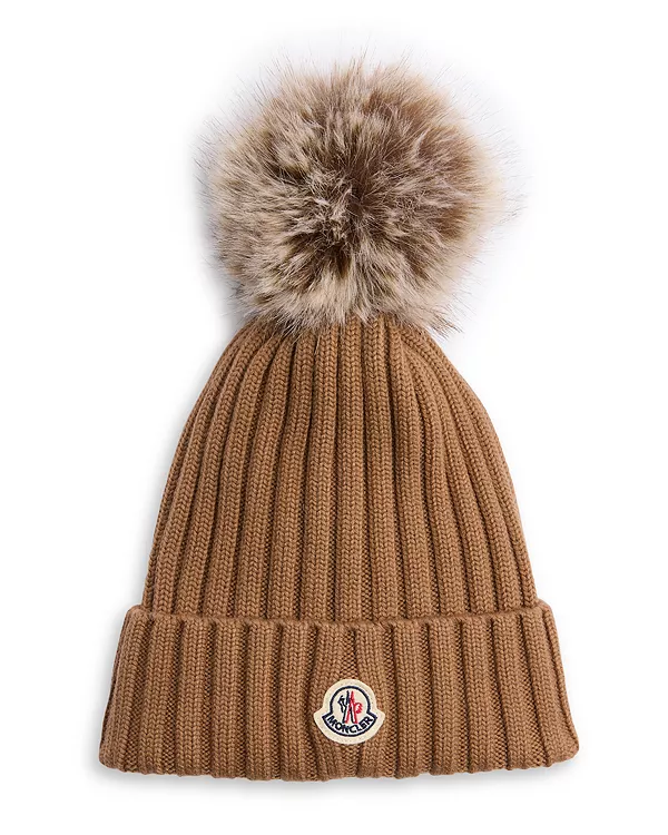 Вязаная шапка с логотипом в рубчик. Moncler, бежевый
Вязаная шапка с логотипом в рубчик. Moncler, бежевый