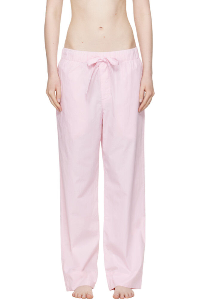 Пижамные штаны из розового поплина Tekla
Пижамные штаны из розового поплина Tekla