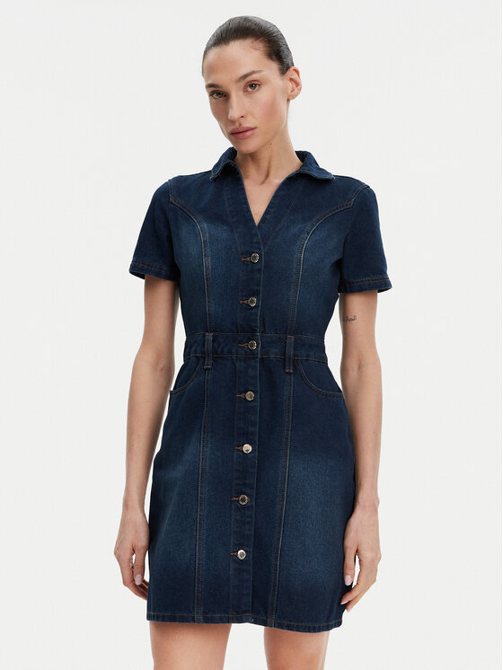 Джинсовое платье стандартный крой 241-ROGLA Morgan, синий
Джинсовое платье стандартный крой 241-ROGLA Morgan, синий