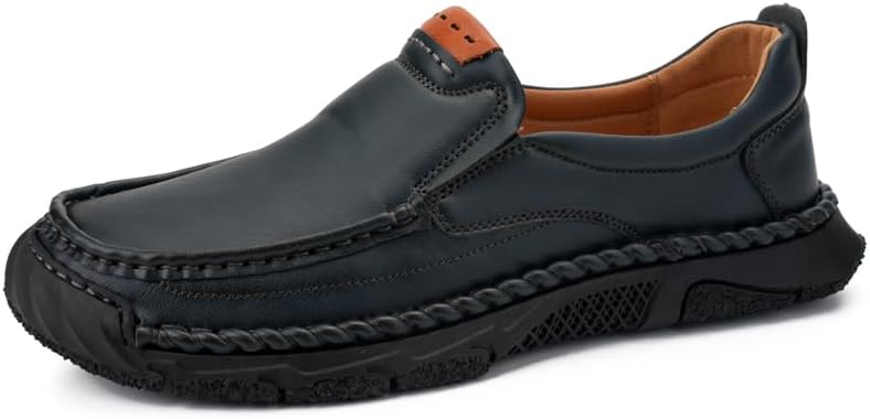 Мужские классические кожаные лоферы, черные и коричневые, повседневные мокасины с комфортной стелькой, удобные туфли без шнурков Generic
Мужские классические кожаные лоферы, черные и коричневые, повседневные мокасины с комфортной стелькой, удобные туфли без шнурков Generic