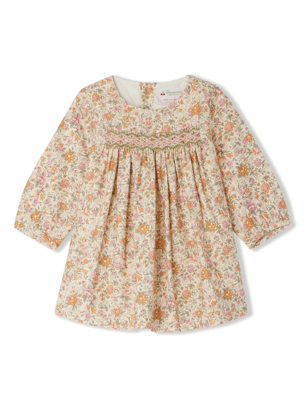 Присборенное платье с цветочным принтом Bonpoint, нейтральный
Присборенное платье с цветочным принтом Bonpoint, нейтральный