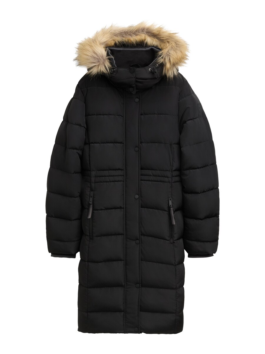 Зимнее пальто TOM TAILOR, черный
Зимнее пальто TOM TAILOR, черный