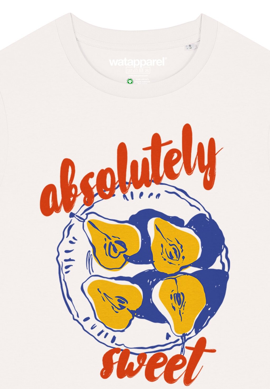 Футболка с принтом PEARS ABSOLUTELY SWEET watapparel, белый
Футболка с принтом PEARS ABSOLUTELY SWEET watapparel, белый
