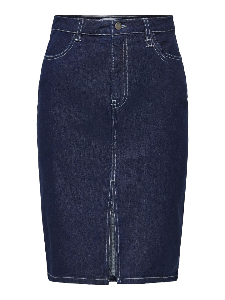 Юбка до колена JDY, темно-синий деним
Юбка до колена JDY, темно-синий деним