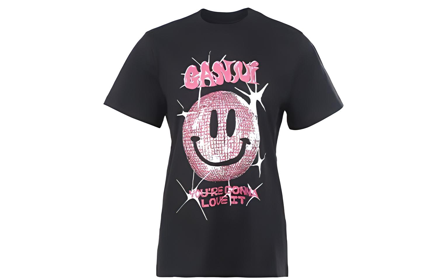 Футболка Basic Jersey Smiley Dark Relaxed 'Phantom' GANNI, черный
Футболка Basic Jersey Smiley Dark Relaxed 'Phantom' GANNI, черный