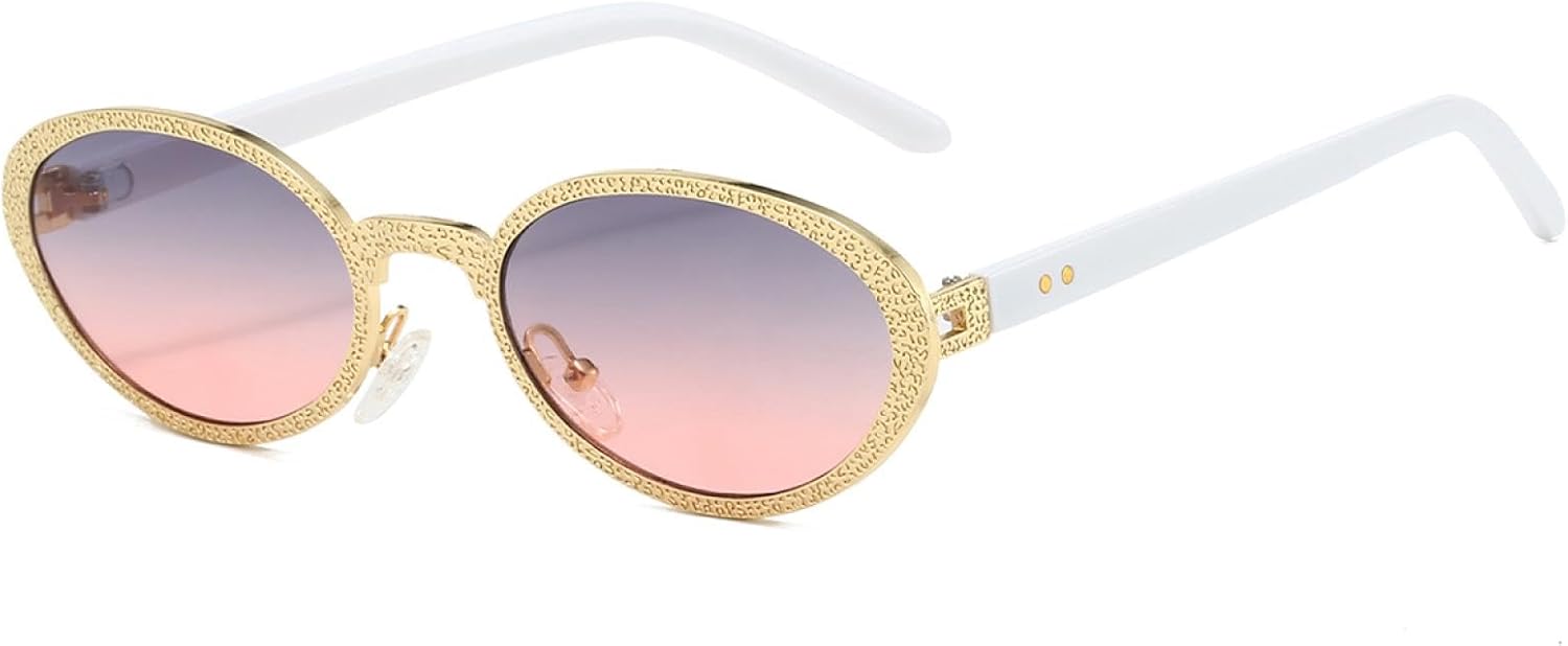 Солнцезащитные очки с защитой от УФ-излучения UV400 | Овальные металлические градиентные линзы для женщин | Яркие цветные линзы для занятий спортом на открытом воздухе и вождения DSVIGF, Golden-grey Pink
Солнцезащитные очки с защитой от УФ-излучения UV400 | Овальные металлические градиентные линзы для женщин | Яркие цветные линзы для занятий спортом на открытом воздухе и вождения DSVIGF, Golden-grey Pink