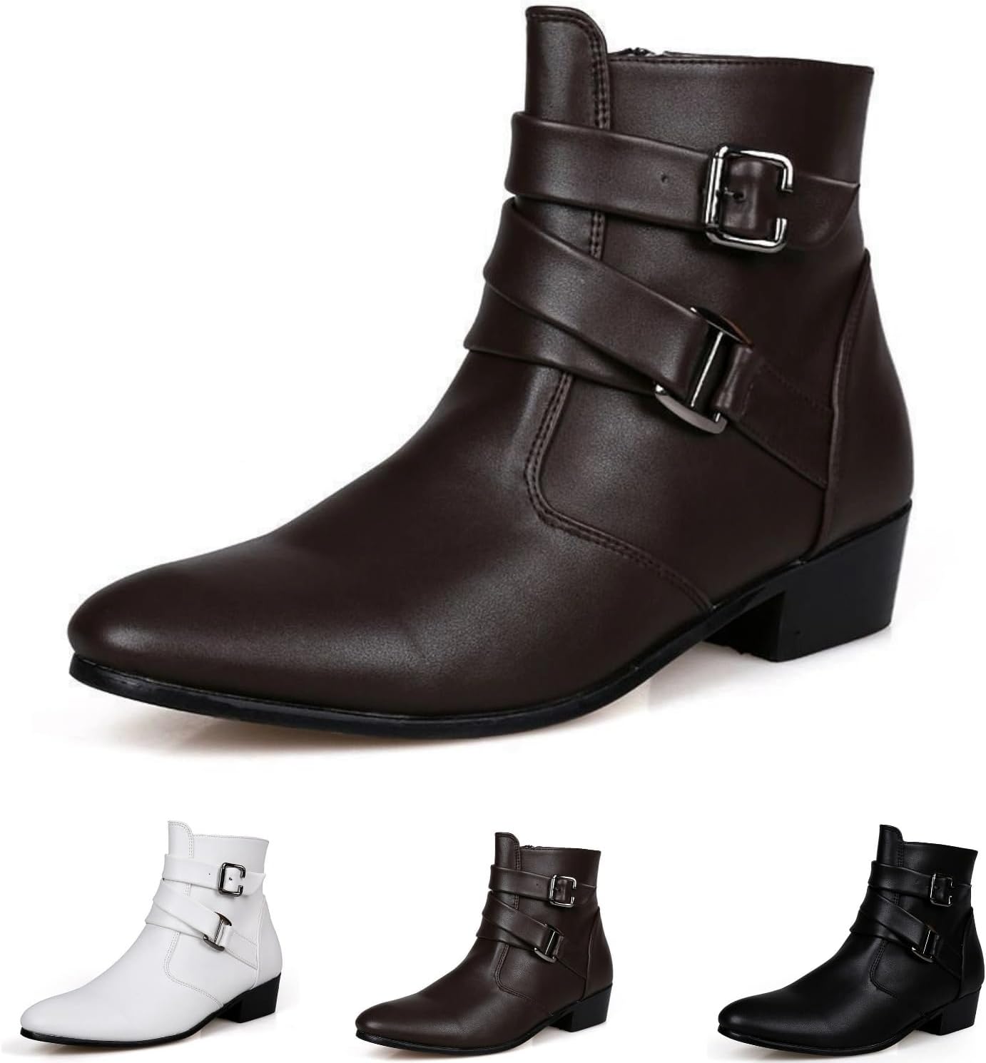 Кожаные ботинки на щиколотку для мужчин и женщин, деловые челси, больших размеров, повседневные офисные ботинки, прогулочные туфли, чукка Macefil, коричневый
Кожаные ботинки на щиколотку для мужчин и женщин, деловые челси, больших размеров, повседневные офисные ботинки, прогулочные туфли, чукка Macefil, коричневый