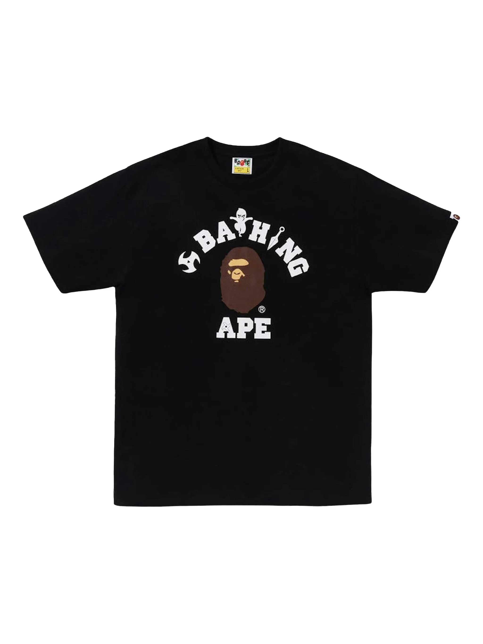 Футболка Ninja College A Bathing Ape, черный
Футболка Ninja College A Bathing Ape, черный