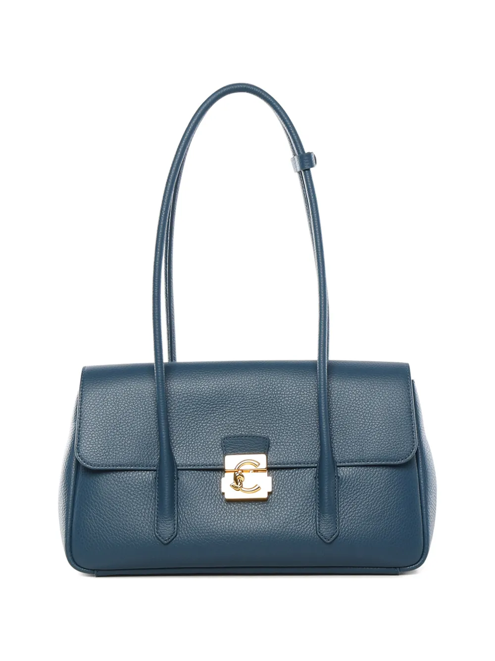 Кожаная сумка на плечо с поворотным замком Coccinelle, синий
Кожаная сумка на плечо с поворотным замком Coccinelle, синий