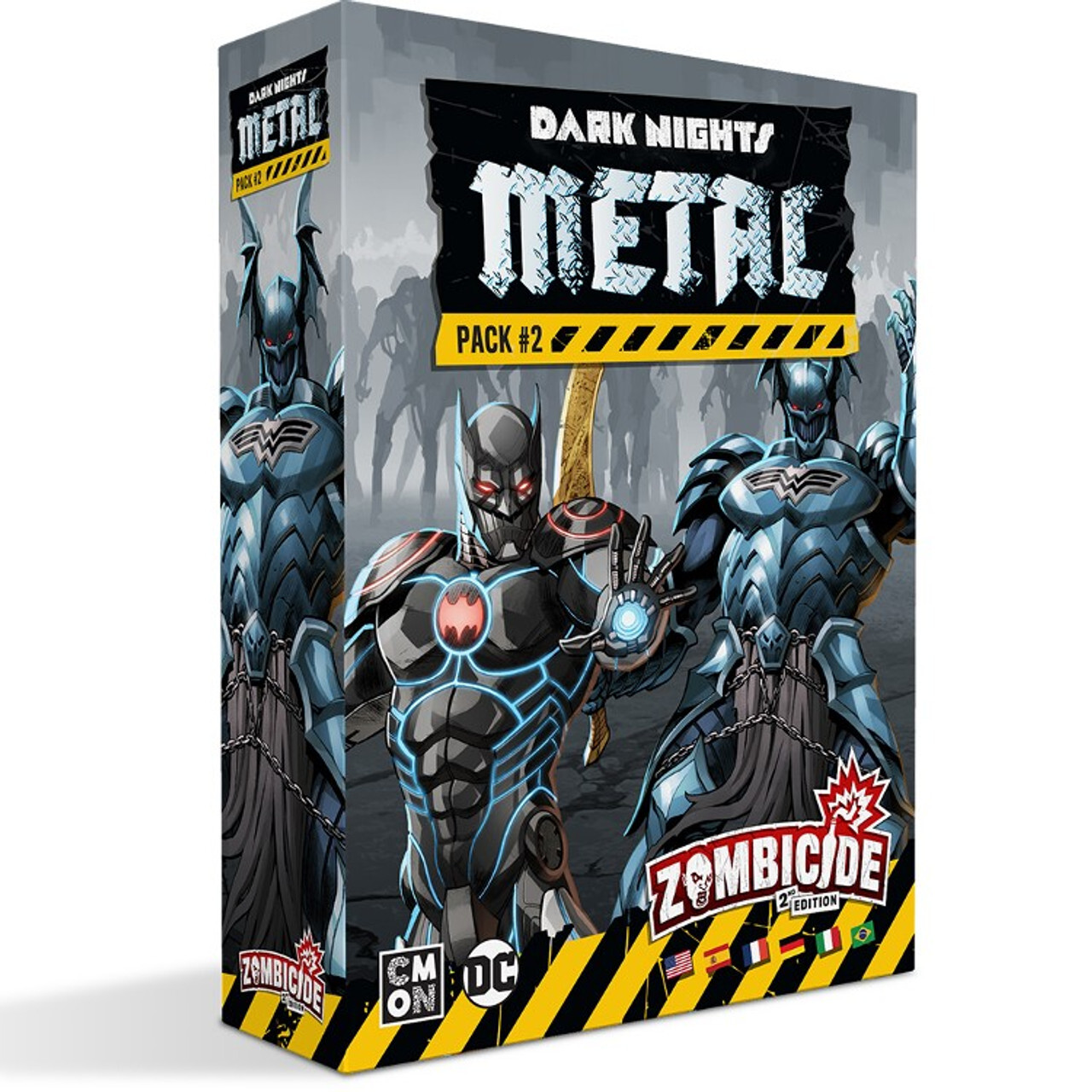 Настольная игра Zombicide 2nd Edition: Dark Nights Metal - Pack #2
Настольная игра Zombicide 2nd Edition: Dark Nights Metal - Pack #2