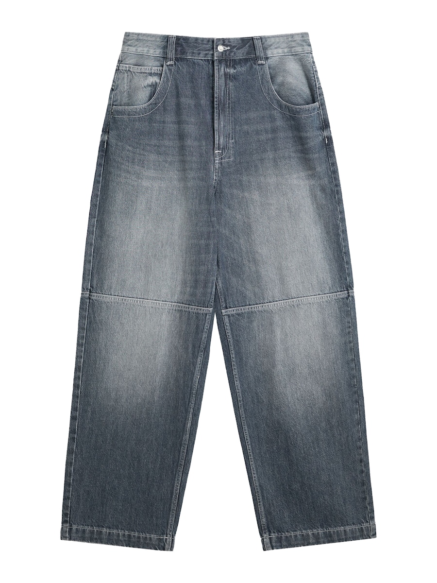 Мешковатые джинсы Bershka, темно-синий
Мешковатые джинсы Bershka, темно-синий