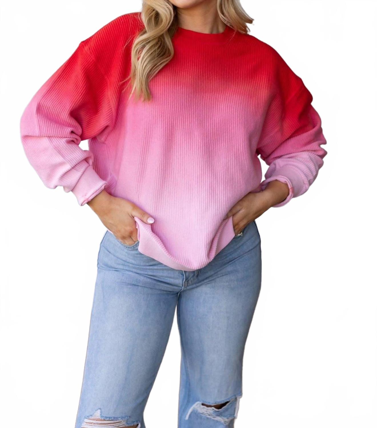 Омбре худи с кантом в красно-розовом цвете MOON RYDER
Омбре худи с кантом в красно-розовом цвете MOON RYDER