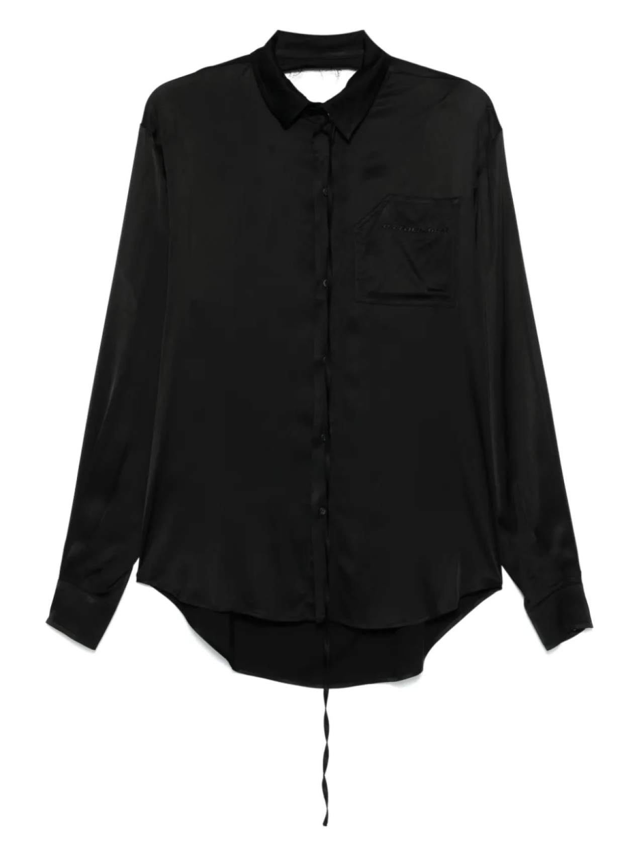 Атласная рубашка с вырезом Ottolinger, черный
Атласная рубашка с вырезом Ottolinger, черный