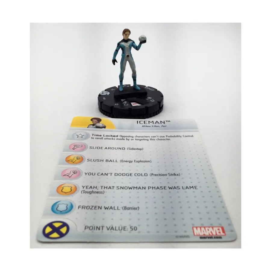 Ледяной человек № 005 - Странные Люди Икс, Marvel HeroClix - Fast Forces - Singles
Ледяной человек № 005 - Странные Люди Икс, Marvel HeroClix - Fast Forces - Singles