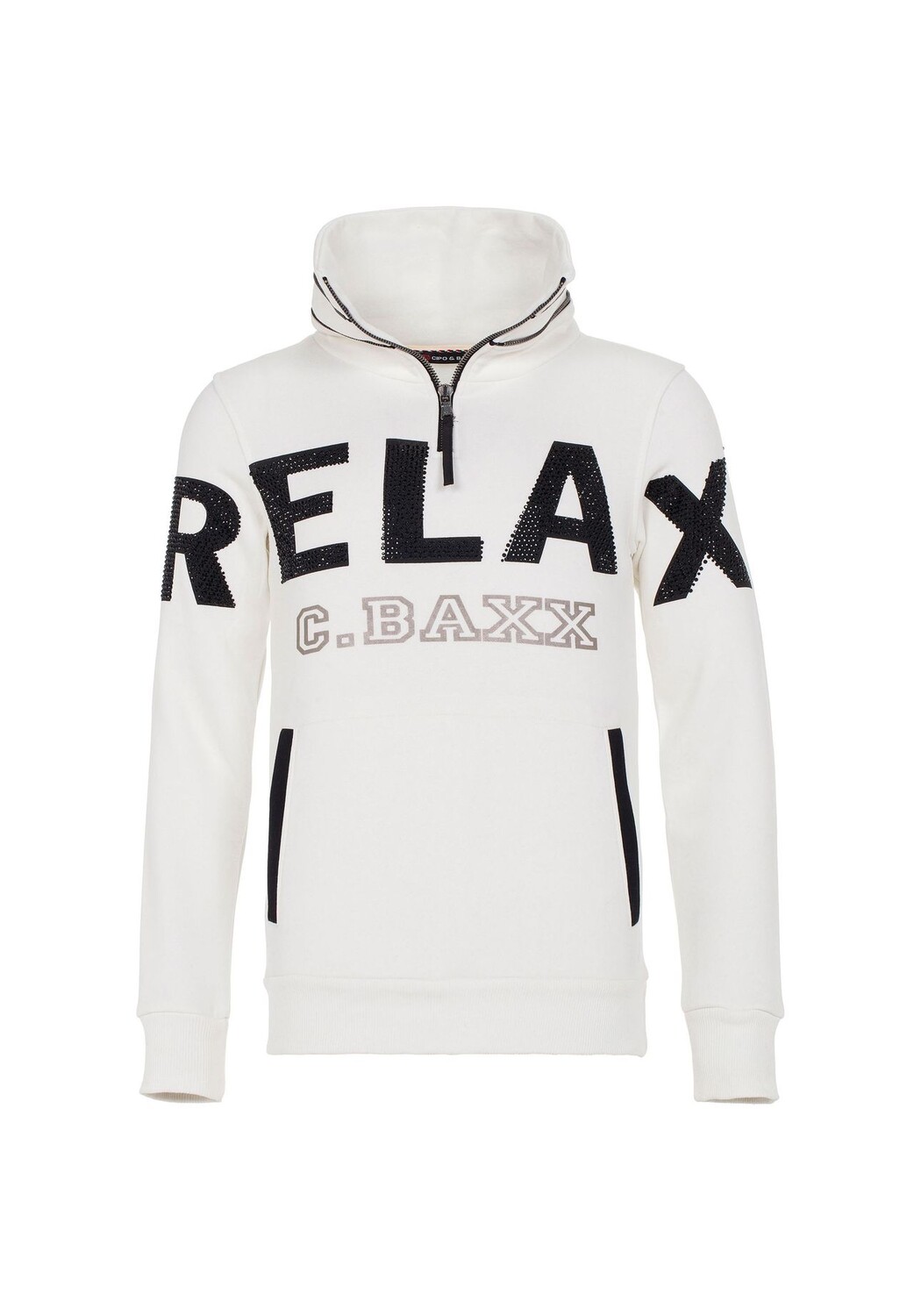 Толстовка с высоким воротником CIPO & BAXX, экрю
Толстовка с высоким воротником CIPO & BAXX, экрю