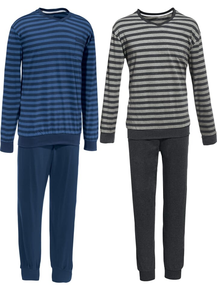 Пижама REDBEST 2er Pack, цвет blau/hellgrau-anthrazit meliert
Пижама REDBEST 2er Pack, цвет blau/hellgrau-anthrazit meliert