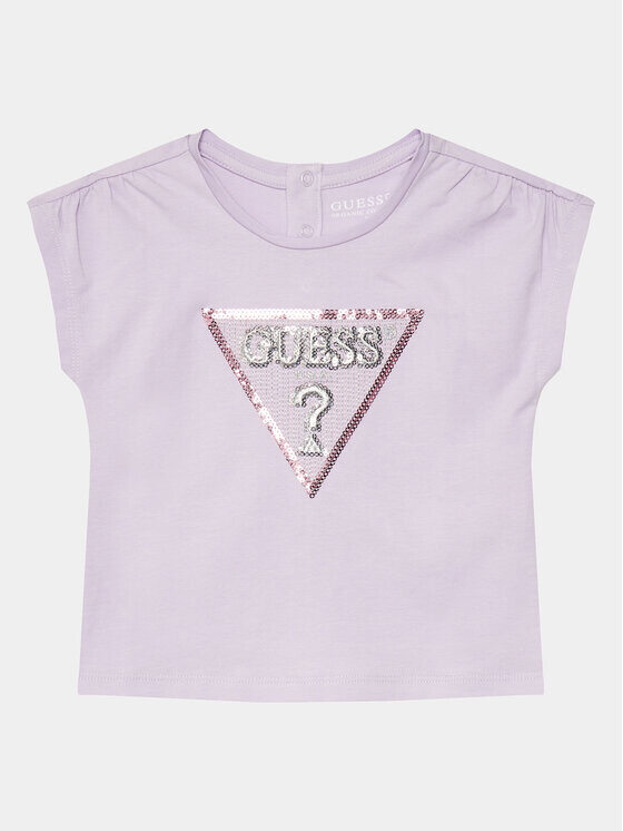 Футболка стандартного кроя Guess, фиолетовый
Футболка стандартного кроя Guess, фиолетовый